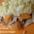 Parmentier de coq à la bière