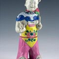 Chine. Statuette d'enfant dit "Hoho". Fin XVIIIème siècle.