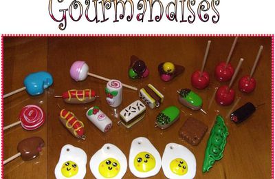 Gourmandises en fimo...