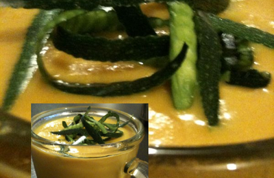 Soupe de chou-fleur au curry