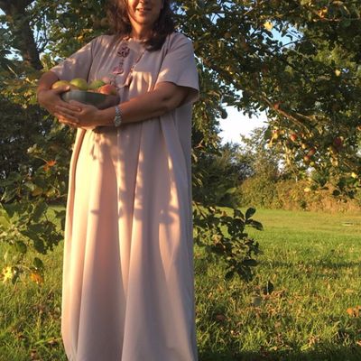 ma robe de Druide #druidesse des pommes...