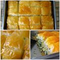 Spanakopita ou feuilleté féta/vert de blettes