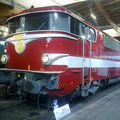 Locomotive BB9200 qui a tracté le Capitole, à la Cité du Train à Mulhouse