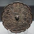 Bronze Mirror with Ship Design, Jin dynasty