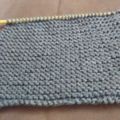 Premier projet de tricot