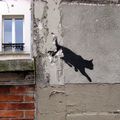 Des animaux sur les murs de Paris