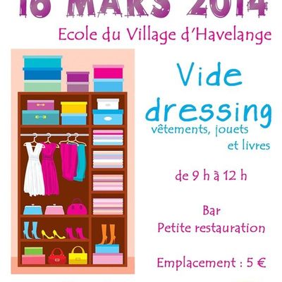 Vide-dressing - 16 mars 2014