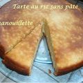 Tarte au riz sans pâte