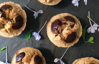 Muffins aux haricots blancs