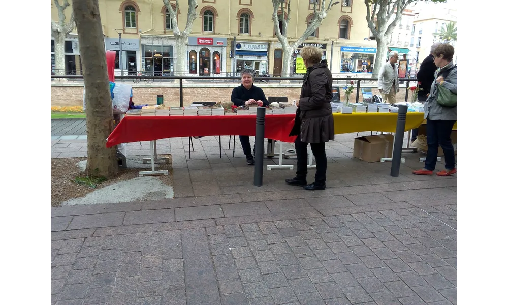 Sant Jordi al Carrer à Perpignan - Compte-rendu