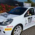 43e Rally du Montbrisonnais 42 2022   OCTOBRE ROSE N° 181  LUCIE & AURELIE  R CLIO  R3 