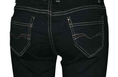 Jean Regular Stretch Noir Taille Normale