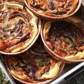 Tartelettes aux Oignons Rouges