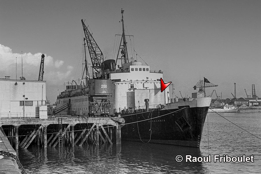Le Havre – bateaux – port – voitures – allemand – guerre – 1940 – roll-on roll-off - Southampton