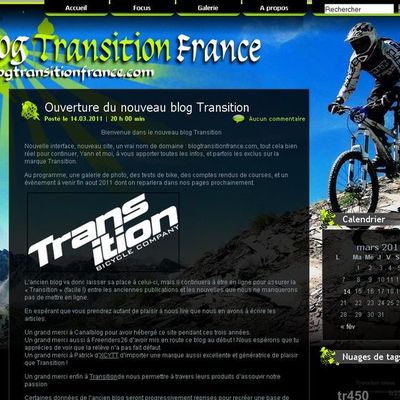 Ouverture du nouveau Blog