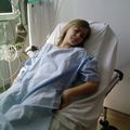 Chloé à l'hôpital