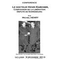 Conférence à Sarrebourg sur Henri Karcher, compagnon de la Libération et député de Sarrebourg