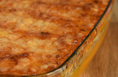 PARMENTIER DE POTIMARRON AU BOEUF & LARDONS