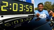 Marathon de Berlin: record du monde pour Gebreselassie