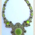 soutache verte