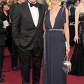 Look de Alexandra Lamy et Jean Dujardin ( Oscar 2012 )