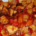 Mon 1er repas chinois ~ Poulet sauce aigre douce