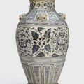 A rare massive blue and white storage jar, Lê dynasty, 15th-16th century