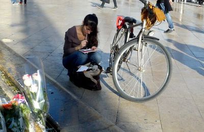 Un stylo pour un bouquet … par Agnès