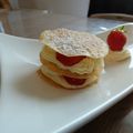 Millefeuille de bricks à la fraise !