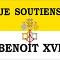 Soutien à Benoît XVI