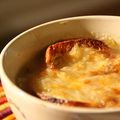 Soupe gratinée à l'oignon