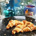 Des croissants au saumon fumé faits en 5mn {recette apéro}