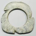A jade ritual notched disc (xuanji), Neolithic Period