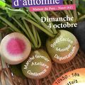 Dimanche 04 octobre - Saveurs d'automne à la maison du parc de Nocé (61)