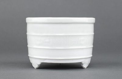 A Chinese Blanc de Chine incense burner, Late Ming dynasty, circa 1640