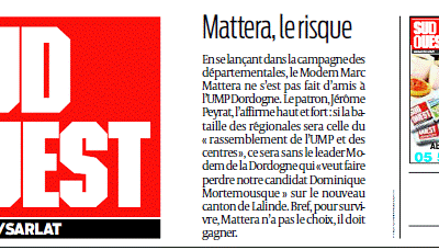 Sud-Ouest - 21 février 2015