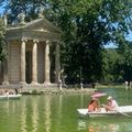 Pinciano - Le parc Borghese (2/12). Le parc Borghese, un parc « à l’anglaise ».