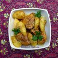 Poulet aux poires, miel et épices