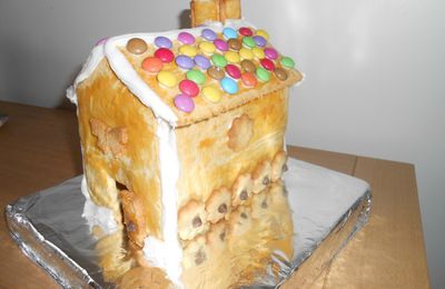 Une maison en biscuit