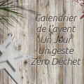 Calendrier de l'Avent Zéro Déchet, Jour 1