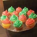 Cupcakes couleur du pays basque