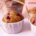 Muffins Vanille, Framboises & Pavot