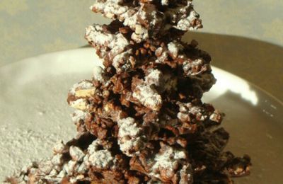 Sapin en chocolat 