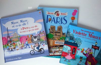 Découvrir Paris... sélection de livres pour enfants