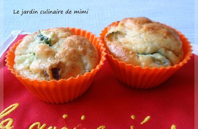 C'est FOU, Mimi change tout + Muffins salé -Courgette, tomate et mozzarella- 