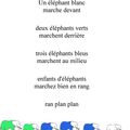 De quelle couleur sont les éléphants blancs ? la réponse 