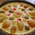 Tarte et fruits