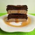 muffin marbré vanille cacahuète chocolat au chia et au psyllium (hyperprotéiné, diététique, végétarien et très riche en fibres)