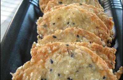 Faites vos propres biscuits apéro : Crackers à la tomme de savoie