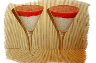 COUPE RISOTTO D'ORGE PERLE FRAISES AU BASILIC